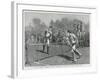 Lawford Versus Renshaw in the Fifth Round of the All-Comers' Match-Arthur Hopkins-Framed Art Print