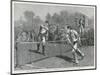 Lawford Versus Renshaw in the Fifth Round of the All-Comers' Match-Arthur Hopkins-Mounted Art Print