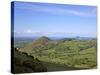 Lawley From Slopes of Caer Caradoc in Spring Evening Light, Church Stretton Hills, Shropshire-Peter Barritt-Stretched Canvas