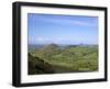 Lawley From Slopes of Caer Caradoc in Spring Evening Light, Church Stretton Hills, Shropshire-Peter Barritt-Framed Photographic Print