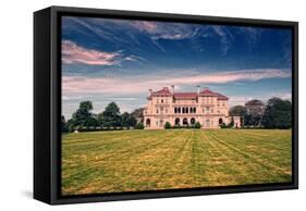 Lawn at The Breakers Newport Rhode Island-null-Framed Stretched Canvas