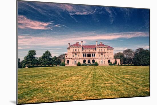 Lawn at The Breakers Newport Rhode Island-null-Mounted Photo
