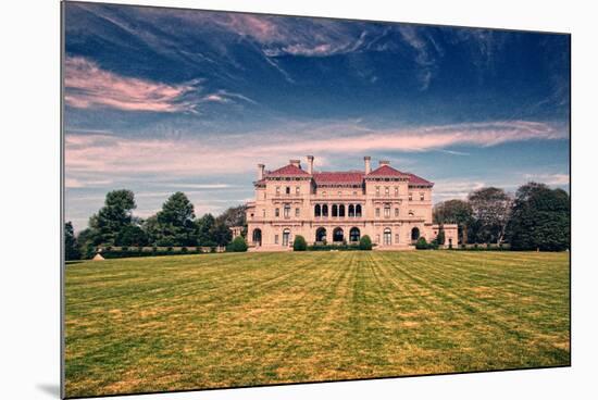 Lawn at The Breakers Newport Rhode Island-null-Mounted Photo