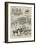 Lawn Meet of the West Norfolk Hounds at Sandringham-John-bagnold Burgess-Framed Giclee Print