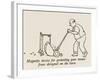 Lawn Mower Protector-William Heath Robinson-Framed Art Print