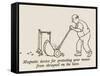 Lawn Mower Protector-William Heath Robinson-Framed Stretched Canvas