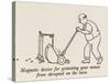 Lawn Mower Protector-William Heath Robinson-Stretched Canvas