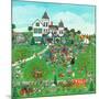 "Lawn Party," August 1, 1974-J. Sickbert-Mounted Giclee Print