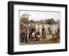 Lawn Tennis, 1887-Louis Prang-Framed Giclee Print