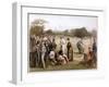 Lawn Tennis, 1887-Louis Prang-Framed Giclee Print