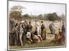 Lawn Tennis, 1887-Louis Prang-Mounted Giclee Print