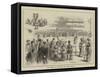 Lawn Tennis at Wimbledon, the Ladies' Singles-John Jellicoe-Framed Stretched Canvas