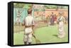 Lawn Tennis Being Played in the Victorian Age-Pat Nicolle-Framed Stretched Canvas