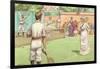 Lawn Tennis Being Played in the Victorian Age-Pat Nicolle-Framed Giclee Print