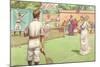 Lawn Tennis Being Played in the Victorian Age-Pat Nicolle-Mounted Giclee Print