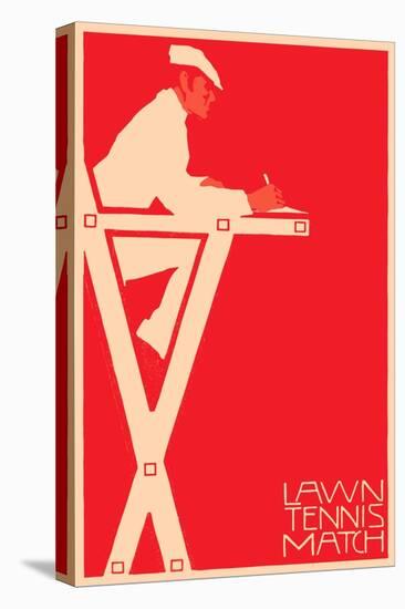 Lawn Tennis Match-null-Stretched Canvas