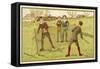 Lawn Tennis-null-Framed Stretched Canvas