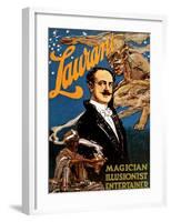 Lawrant the Magician-null-Framed Giclee Print