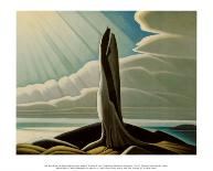 North Shore, Lake Superior-Lawren S^ Harris-Mounted Art Print