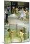 Lawrence Alma-Tadema A Favorite Tradition Art Print Poster-null-Mounted Poster