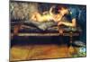 Lawrence Alma-Tadema A Paradise on Earth, Detail Art Print Poster-null-Mounted Poster