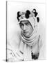 Lawrence d'Arabie Lawrence of Arabia by David Lean with Peter O'Toole, 1962 (b/w photo)-null-Stretched Canvas