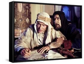 Lawrence d'Arabie LAWRENCE OF ARABIA by David Lean with Peter O'Toole and Anthony Quinn, 1962 Oscar-null-Framed Stretched Canvas