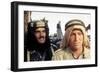 Lawrence d'Arabie LAWRENCE OF ARABIA by David Lean with Peter O'Toole, Omar Sharif, 1962 kaffiyeh k-null-Framed Photo