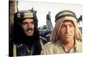 Lawrence d'Arabie LAWRENCE OF ARABIA by David Lean with Peter O'Toole, Omar Sharif, 1962 kaffiyeh k-null-Stretched Canvas