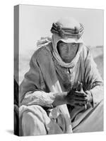 Lawrence d'Arabie LAWRENCE OF ARABIA by DavidLean with Peter O'Toole, 1962 (b/w photo)-null-Stretched Canvas