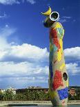 Brightly Coloured Sculpture by Joan Miro, in Barcelona, Cataluna, Spain-Lawrence Graham-Photographic Print