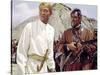 LAWRENCE OF ARABIA, 1962 directed by DAVID LEAN Peter O'Toole / Anthony Quinn (photo)-null-Stretched Canvas