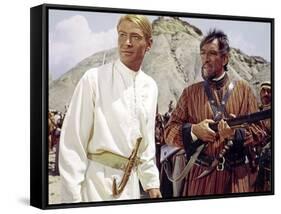 LAWRENCE OF ARABIA, 1962 directed by DAVID LEAN Peter O'Toole / Anthony Quinn (photo)-null-Framed Stretched Canvas