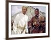 LAWRENCE OF ARABIA, 1962 directed by DAVID LEAN Peter O'Toole / Anthony Quinn (photo)-null-Framed Photo