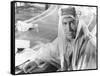 LAWRENCE OF ARABIA, 1962 directed by DAVID LEAN Peter O'Toole (b/w photo)-null-Framed Stretched Canvas