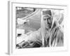 LAWRENCE OF ARABIA, 1962 directed by DAVID LEAN Peter O'Toole (b/w photo)-null-Framed Photo