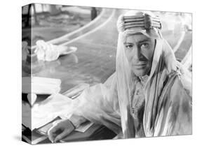 LAWRENCE OF ARABIA, 1962 directed by DAVID LEAN Peter O'Toole (b/w photo)-null-Stretched Canvas