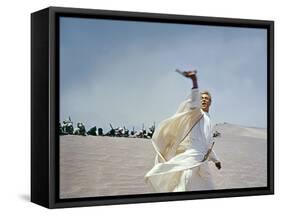 LAWRENCE OF ARABIA, 1962 directed by DAVID LEAN Peter O'Toole (photo)-null-Framed Stretched Canvas