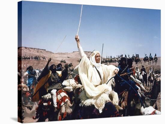 LAWRENCE OF ARABIA, 1962 directed by DAVID LEAN Peter O'Toole (photo)-null-Stretched Canvas