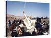 LAWRENCE OF ARABIA, 1962 directed by DAVID LEAN Peter O'Toole (photo)-null-Stretched Canvas