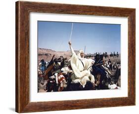 LAWRENCE OF ARABIA, 1962 directed by DAVID LEAN Peter O'Toole (photo)-null-Framed Photo