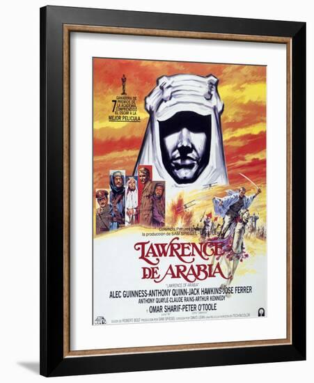 Lawrence of Arabia, 1962, Directed by David Lean-null-Framed Giclee Print