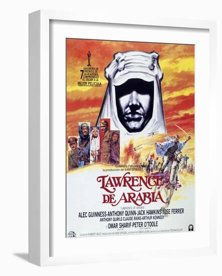 Lawrence of Arabia, 1962, Directed by David Lean-null-Framed Giclee Print