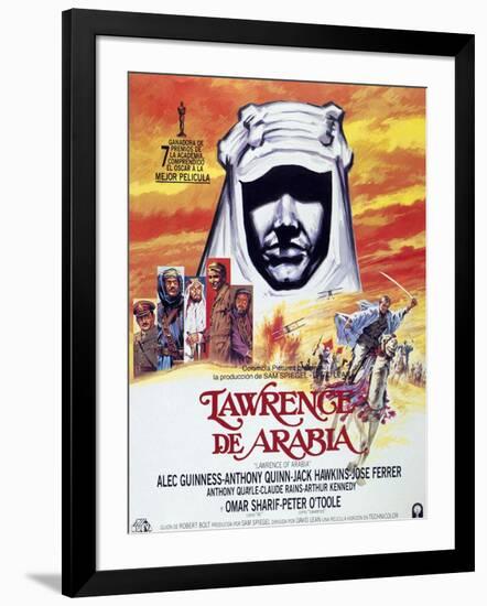 Lawrence of Arabia, 1962, Directed by David Lean-null-Framed Giclee Print