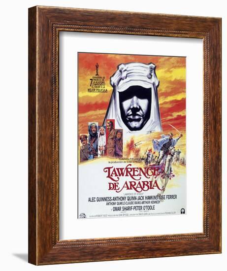 Lawrence of Arabia, 1962, Directed by David Lean-null-Framed Giclee Print