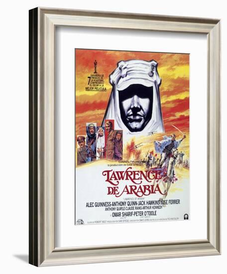 Lawrence of Arabia, 1962, Directed by David Lean-null-Framed Giclee Print