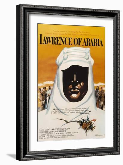 Lawrence of Arabia, 1962, Directed by David Lean-null-Framed Giclee Print