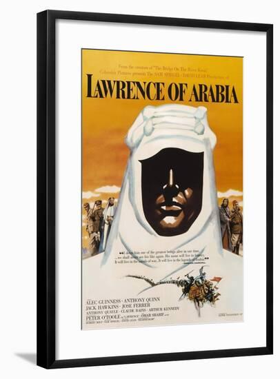 Lawrence of Arabia, 1962, Directed by David Lean-null-Framed Giclee Print