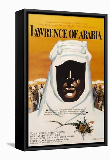 Lawrence of Arabia, 1962, Directed by David Lean-null-Framed Stretched Canvas