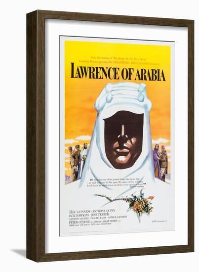 Lawrence of Arabia, 1962-null-Framed Art Print